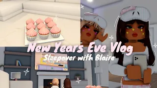 °⋆୨୧ New Years Eve Sleepover  🎉 | winter diaries ⛄ | berry avenue 🍓