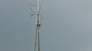 Crank Up Tilt Over Antenna Mast