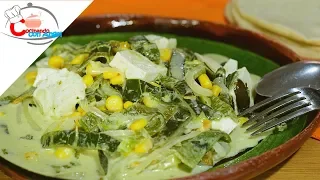 Rajas con Queso y Elote