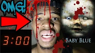 SCARY 3AM BABY BLUE CHALLENGE *THE MOTHER ATTACKED ME OMG*!!!