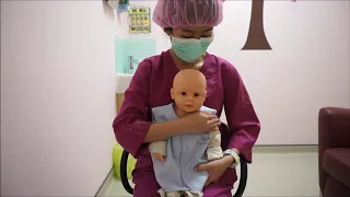 嬰幼兒 姿位引流 及 拍痰
