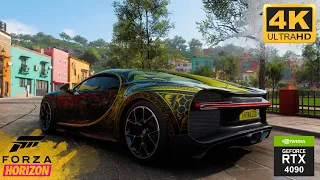 Bugatti Chiron 2024 Forza Horizon 5 Realistic Graphics #gameplay #gaming #new #xbox #bugatti