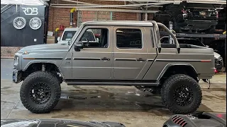 CRAZY Custom G63 Mercedes Pick Up Truck?