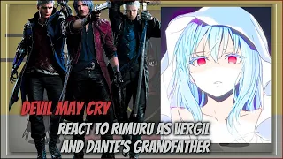 Devil May Cry React To Rimuru Tempest || Gacha Reaction || Anime Gacha React