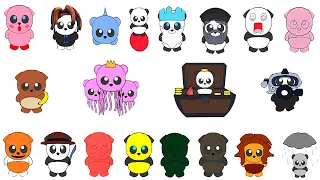 FIND the PANDAS *How To Get ALL 20 NEW Pandas and Badges* Roblox