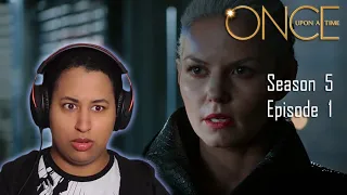 Once Upon A Time 5x1 "The Dark Swan" REACTION