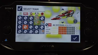 WipEout 2048 PS Vita Agility Ships and Descriptions