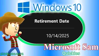WINDOWS 10 DIES ON 10/14/2025