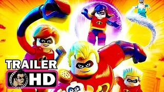 THE INCREDIBLES 2 LEGO Game Trailer (2018) Disney Pixar