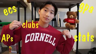 how I got into cornell (stats, gpa, ecs, more)