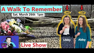 A walk to remember Abby and Libby! Watching Randy Live! The Delphi Murders #MOBcrew
