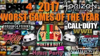 Worst Games of the year 2017 - Worthabuy