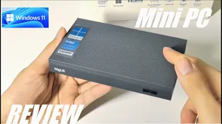 REVIEW: MeLE Quieter3Q Mini PC -  Windows 11 Fanless Pocket Computer - Improved Performance!