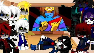 °•sans reagindo aos memes da frisk•°|parte2|