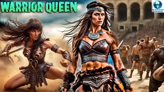 WARRIOR QUEEN | Hollywood Action Movie | Englsih War Movies | Nancy Becker