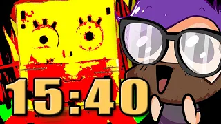 NEW AROUND THE CLOCK AT BIKINI BOTTOM SQUARE% WR SPEEDRUN IN 15:40