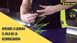 Aprende a cargar el hilo de la desbrozadora