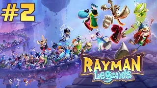 Прохождение Rayman Legends - ЭТО ROCK'n'ROLL ДЕТКА! #2