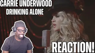 I Got Questions.. | Carrie Underwood - Drinking Alone | REACTION!!