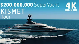 4K $200 Millions SuperYacht Tour -  Kismet 95m  312ft Lurssen Superyacht by Moran Yacht & Ship