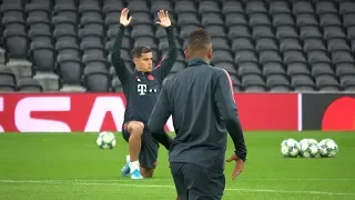 Bayern Munich Train At Tottenham Hotspur Stadium Ahead Of Champions League Clash