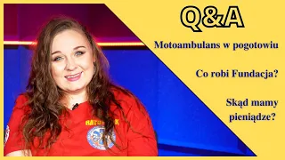 Q&A Ratownictwo Motocyklowe - Co robimy, jak pracuje motoambulans, skąd mamy pieniądze?