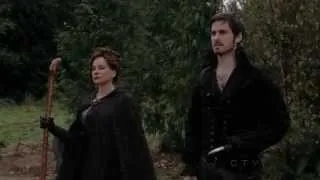 Once Upon A Time 2x09 "Queen of Hearts" Cora protects piece of land from the Dark Curse