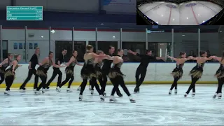 B03 Senior Synchronised Short Program | 2020 NSW FIGURE SKATING CHAMPIONSHIPS