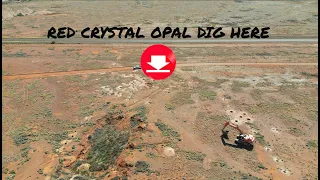 Red Crystal Opal in the Shaft was the story!
