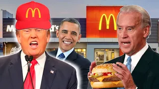 Presidents go to Mcdonald's