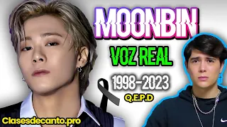 Escuchando la Voz REAL de MOONBIN de Astro  - HOMENAJE | Vocal Coach Reacciona | Vargott