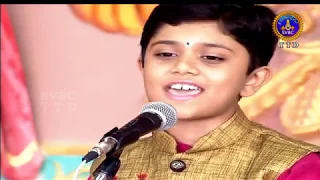 Rahul Vellal  concert in TTD Brahmotsavam - 2018