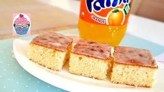 DIY: Leckerer Fantakuchen mit Orangenglasur I Geniale Fantaschnitten