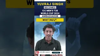 ICC Men's T20 World Cup Brand Ambassador #icct20worldcup2024 #yuvrajsingh #t20worldcup