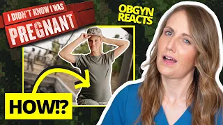 Doctor Reacts: Didn't Know She Was Pregnant AT BOOT CAMP!?