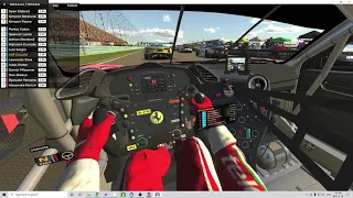 Qualifying + Race (6th - 1st) at Watkins Glen - Ferrari 488 GTE - IMSA - Iracing