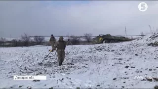 Тренування саперів на полігоні Донеччини