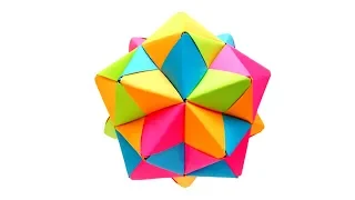 Modular Origami Icosahedron By Mitsunobu Sonobe Kusudama