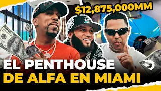 EL DOTOL MUESTRA EL PENTHOUSE 12 MM DOLARES DE EL ALFA EN MIAMI😮 ALOFOKE