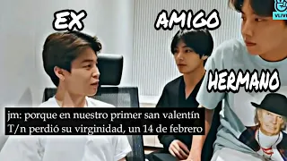 Imagina BTS |Videollamada de tu EX en San Valentín| (Especial 14 de febrero)