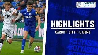 HIGHLIGHTS | CARDIFF CITY vs MIDDLESBROUGH