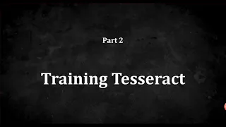 Tesseract OCR - Lesson 2: Training Tesseract for new font