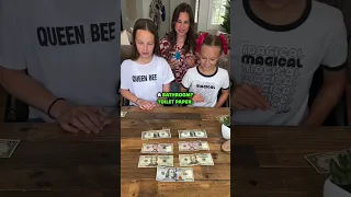 MONEY TRIVIA GAME! Sister VS Sister