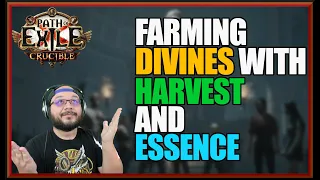 [POE 3.21] How To Make Divines Using Essence + Harvest.  Flip Your Way To Divines