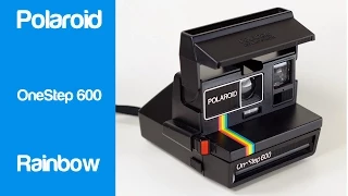 Polaroid OneStep 600 Rainbow Instant Camera