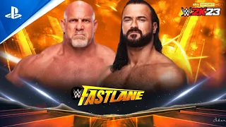 FULL MATCH - Goldberg vs Drew Mcintyre - Fastlane 2023