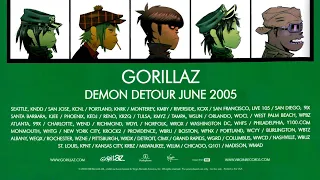 Gorillaz - DEMON DETOUR / Live in North America 2002 - Re-Hash (Live) (Fixed Audio)