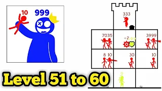 Stick War : Hero Tower Defence Level 51 to 60 Gameplay