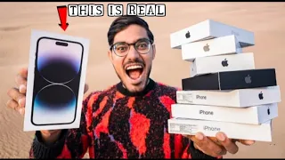 Gifting Real iPhone 14 To Everyone in My Team🔥 | Best Surprise Worth ₹750000 ||@CrazyXYZ