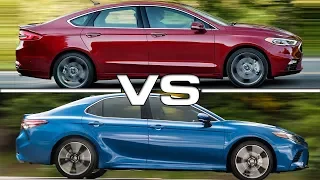 2017 Ford Fusion vs 2018 Toyota Camry